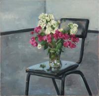 Bugonvilias on Chair